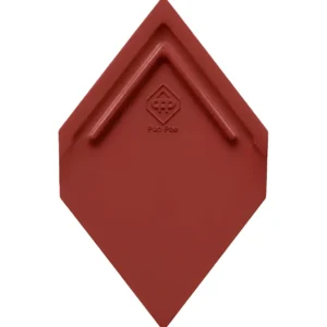 กระเบื้องว่าว ขนาด 9x9 นิ้ว - แดง (Red)